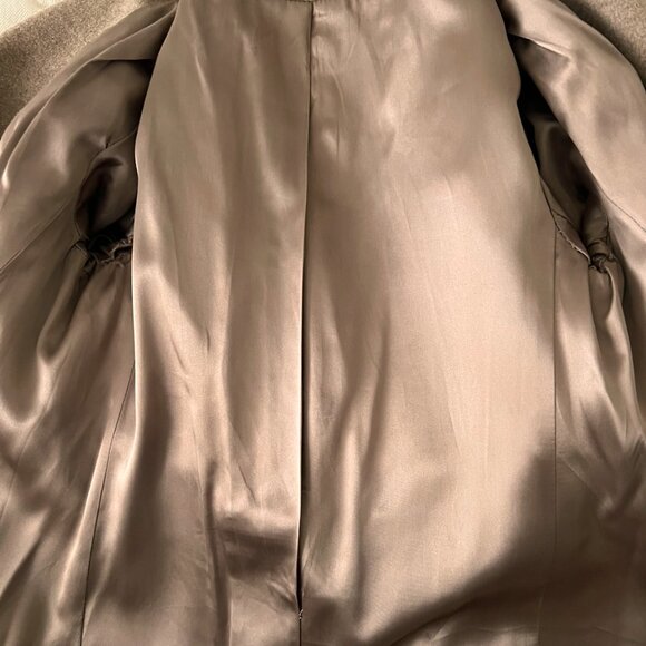 Lord & Taylor Tan Pea Cashmere Coat - Picture 6 of 6
